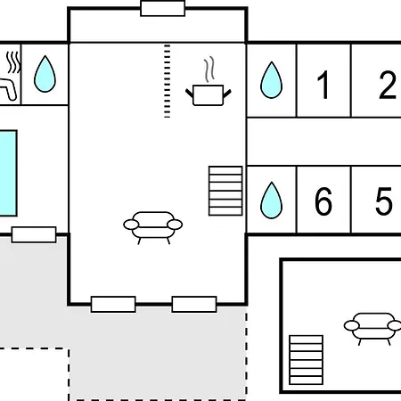 Amazing In Romo With Kitchen Tatil Evi